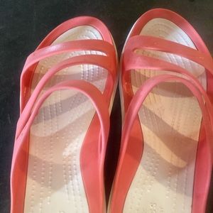 Women’s Crocs size eight sandals